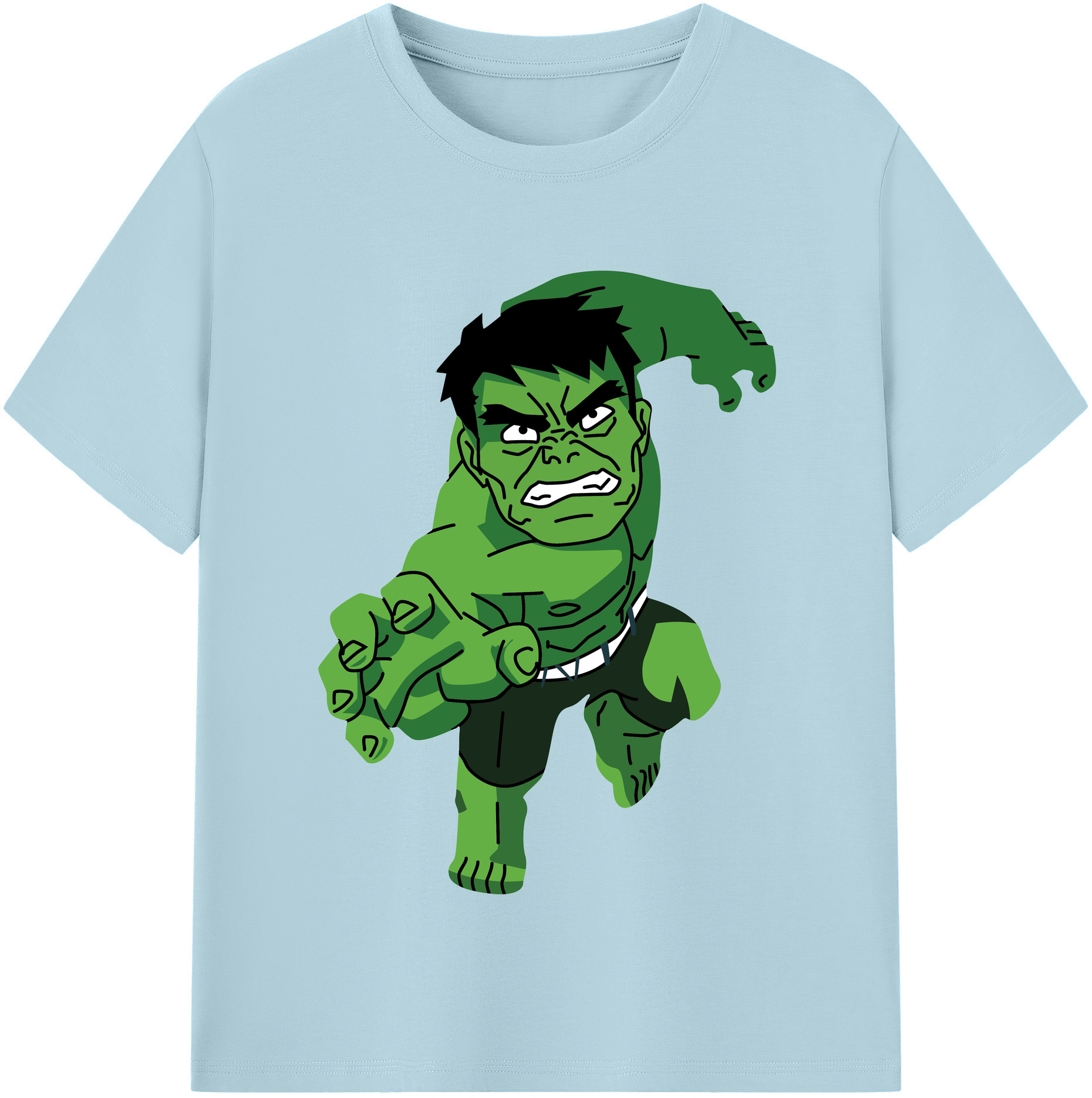 （画像用） アベンジャーズ The Avengers 綿100％半袖Tシャツ（フロントプリント）
